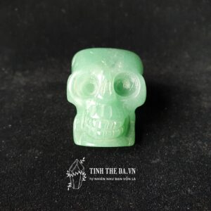 Hộp sọ thạch anh xanh | Đầu lâu | Aventurine Skull